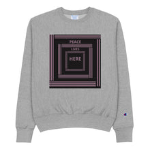 Load image into Gallery viewer, Oversized Logo Peace Sweatshirt