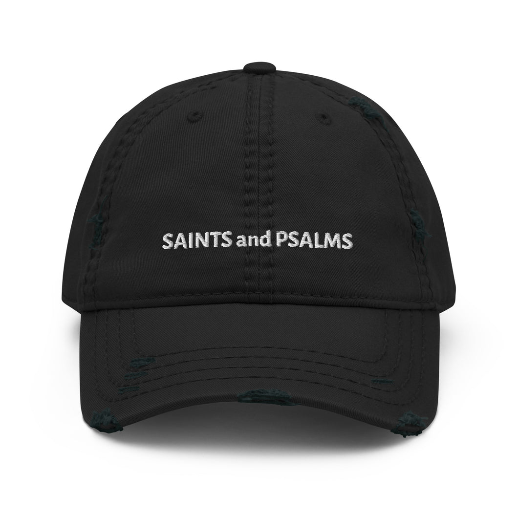 Saints and Psalms (distressed) Hat