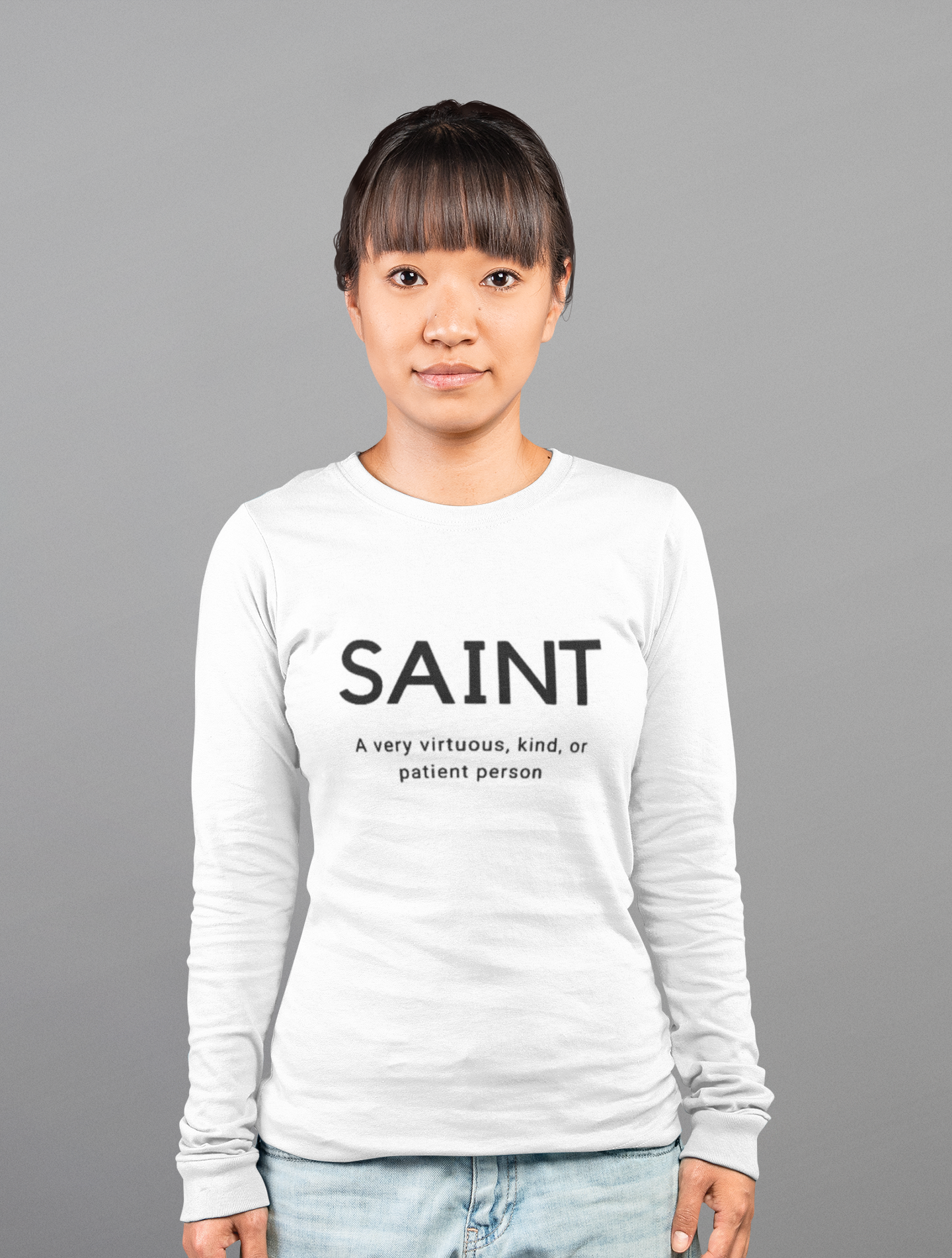 Unisex Saint Long Sleeve