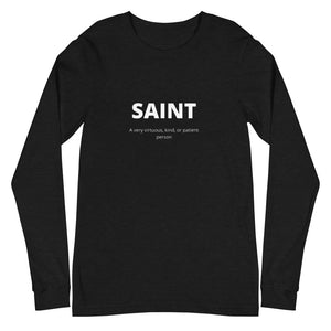 Unisex Saint Long Sleeve