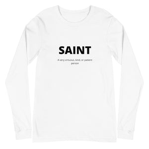 Unisex Saint Long Sleeve