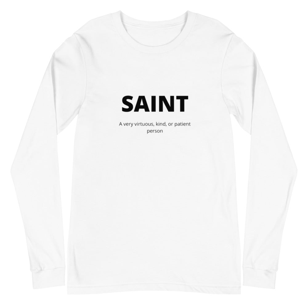 Unisex Saint Long Sleeve